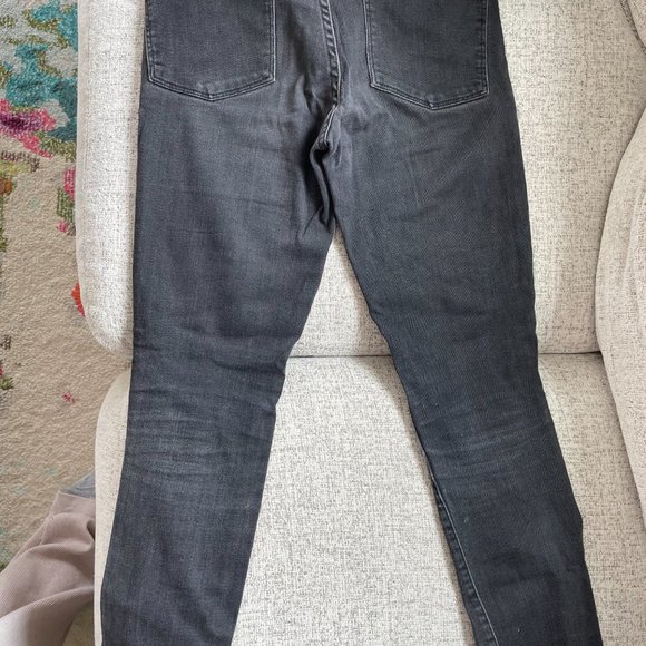 J Crew Black "Toothpick" Ankle Length Jeans - Picture 4 of 4
